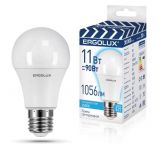 Лампа светодиодная LED-A60-11W-E27-4K ЛОН 11Вт Е27 4500К 220-240В ПРОМО Ergolux 14459 Лампа светодиодная LED-A60-11W-E27-4K ЛОН 11Вт Е27 4500К 220-240В ПРОМО Ergolux 14459