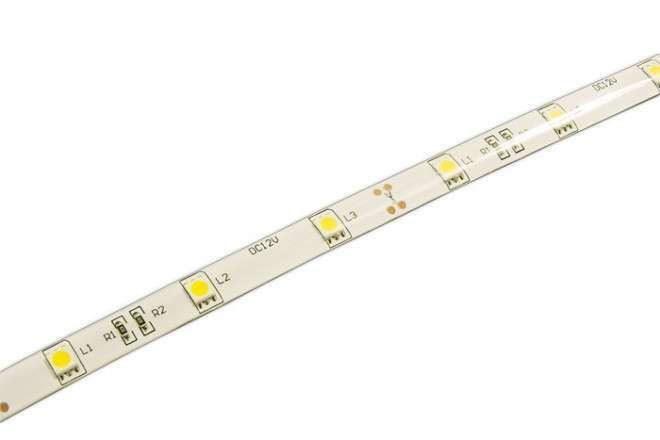 Лента светодиодная PLS 5050/30-12V RGB 7.2Вт/м разноцвет. IP65 (уп.5м) JazzWay 327637