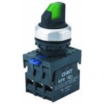 Переключатель без подсветки NP8-11X/213 2 полож. с фиксацией зел. 1НО+1НЗ IP65 (R) CHINT 667132 Переключатель без подсветки NP8-11X/213 2 полож. с фиксацией зел. 1НО+1НЗ IP65 (R) CHINT 667132