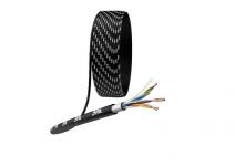 Кабель витая пара F/UTP кат.5E 4х2х24AWG solid CU PE Outdoor черн. (м) Эра Б0044689 Кабель витая пара F/UTP кат.5E 4х2х24AWG solid CU PE Outdoor черн. (м) Эра Б0044689