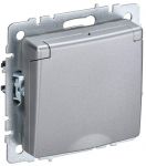 Розетка BRITE РСбш10-3-44-БрА 16А IP44 с заземл. защ. шторки с крышкой алюм. IEK BR-R16-16-44-K47 Розетка BRITE РСбш10-3-44-БрА 16А IP44 с заземл. защ. шторки с крышкой алюм. IEK BR-R16-16-44-K47