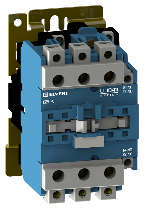 Контактор малогабаритный СС104 40A 230В 1НО 1НЗ ELVERT