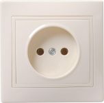 Розетка 1-м СП Кварта 10А IP20 без заземл. без защ. шторок крем. IEK ERK13-K33-10-DM Розетка 1-м СП Кварта 10А IP20 без заземл. без защ. шторок крем. IEK ERK13-K33-10-DM
