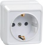 Розетка 1-м ОП Октава РС20-3-ОБ 16А IP20 с заземл. бел. IEK ERO11-K01-16-DC Розетка 1-м ОП Октава РС20-3-ОБ 16А IP20 с заземл. бел. IEK ERO11-K01-16-DC