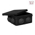 Коробка распаячная КМР-030-031 с крышкой наружная 85х85х40 8 мембранных вводов IP55 черн. EKF plc-kmr-030-031-b Коробка распаячная КМР-030-031 с крышкой наружная 85х85х40 8 мембранных вводов IP55 черн. EKF plc-kmr-030-031-b