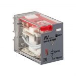 Реле промежуточное RPAt 22/4 5А 230В AC с кнопкой и мех. индикацией AVERES EKF rpat-22-4-230AC Реле промежуточное RPAt 22/4 5А 230В AC с кнопкой и мех. индикацией AVERES EKF rpat-22-4-230AC