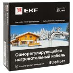 Кабель нагревательный саморег. 15Вт/м для обогрева трубопроводов StopFrost Inside 4м EKF SFI-15-4 Кабель нагревательный саморег. 15Вт/м для обогрева трубопроводов StopFrost Inside 4м EKF SFI-15-4