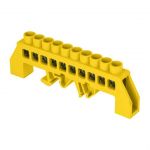 Шина нулевая PE 8х12 10 отвер. латунь желт. нейлоновый корпус комбинированный PROxima EKF sn0-125-10-dpe Шина нулевая PE 8х12 10 отвер. латунь желт. нейлоновый корпус комбинированный PROxima EKF sn0-125-10-dpe