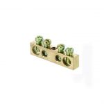 Шина PEN "ноль-земля" 6х9 4 отвер. латунь крепеж по центру PROxima EKF sn0-63-04 Шина PEN "ноль-земля" 6х9 4 отвер. латунь крепеж по центру PROxima EKF sn0-63-04