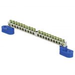 Шина нулевая N 6х9 20 отверст. цинк 2 син. угловых изолятора PROxima EKF sn1-63-20-2 Шина нулевая N 6х9 20 отверст. цинк 2 син. угловых изолятора PROxima EKF sn1-63-20-2