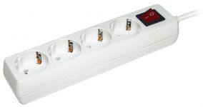 Удлинитель 4х5м с заземл. 16А IP20 У04К 2P+PE 250В 3х1 с выкл. IEK WYP10-16-04-05-ZK-N Удлинитель 4х5м с заземл. 16А IP20 У04К 2P+PE 250В 3х1 с выкл. IEK WYP10-16-04-05-ZK-N